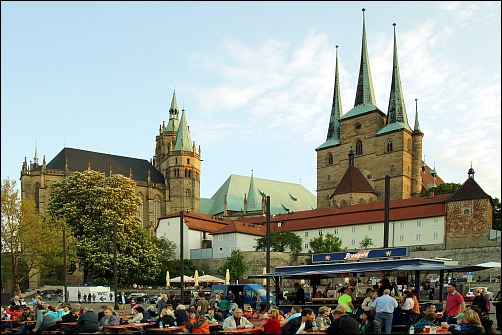 Dom und Severi-Kirche (Foto: E. Schön)