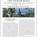 Tiefthaler Ortsteilzeitung, Ausgabe vom März 2015 (Titelseite)
