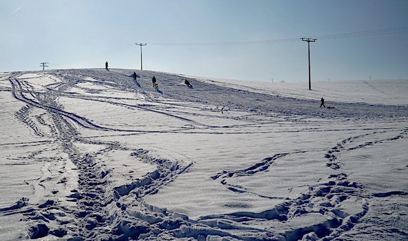 Wintersport in Tiefthal