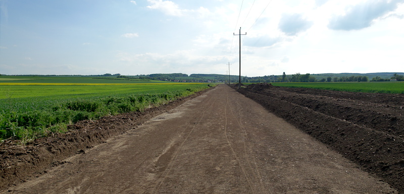 Baustelle Radweg